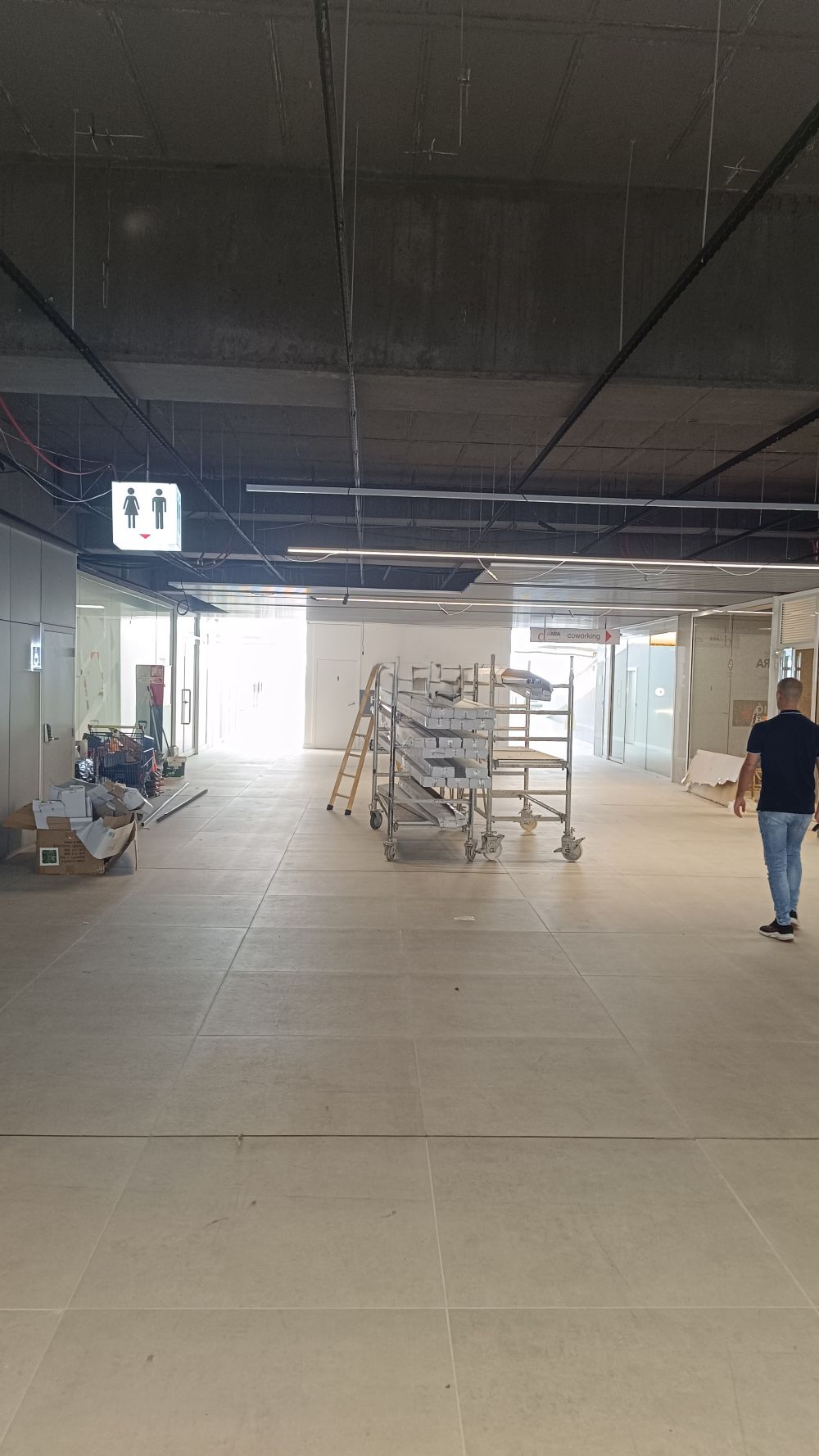 Techo edificio antes