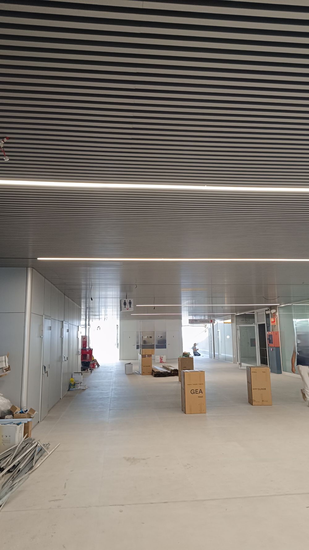 Techo edificio después